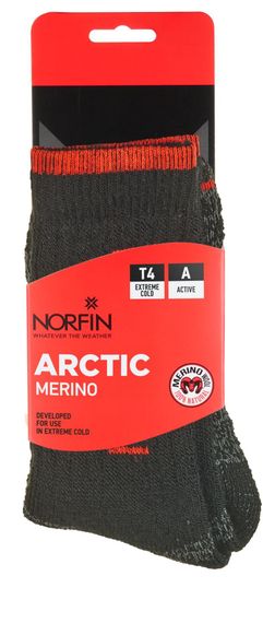 Носки Norfin T4A ARCTIC MERINO CREW р.(42-44) L