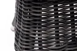 "Равенна" кофейный стол из искусственного ротанга, цвет графит