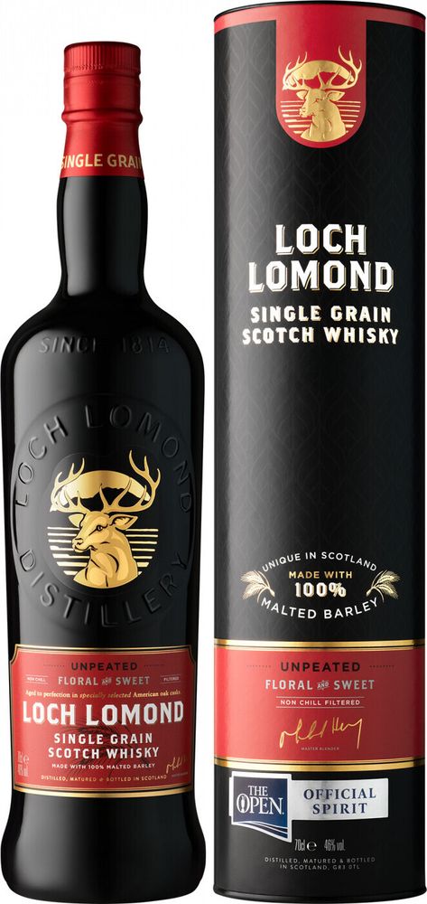 Виски Loch Lomond Reserve Single Grain gift box, 0.7 л.