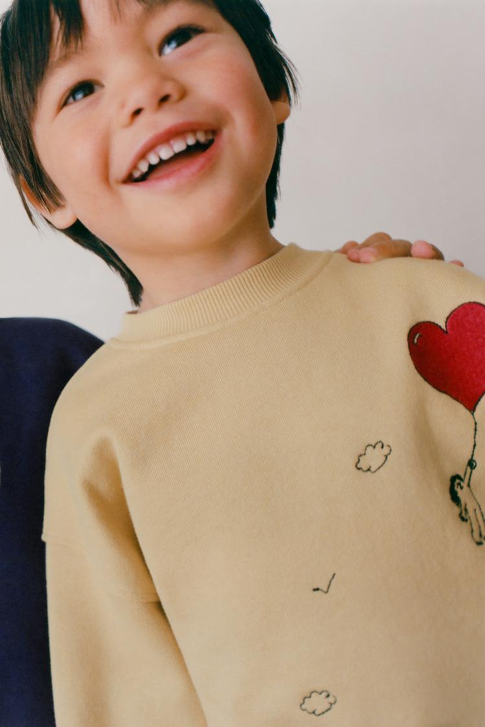 ZARA ТОЛСТОВКА С ВЫШИВКОЙ ORFAYO ©э, СВЕТЛО-КОРИЧНЕВЫЙ