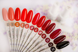 Гель-лак ТМ "HIT gel" №07 Red, 9 мл