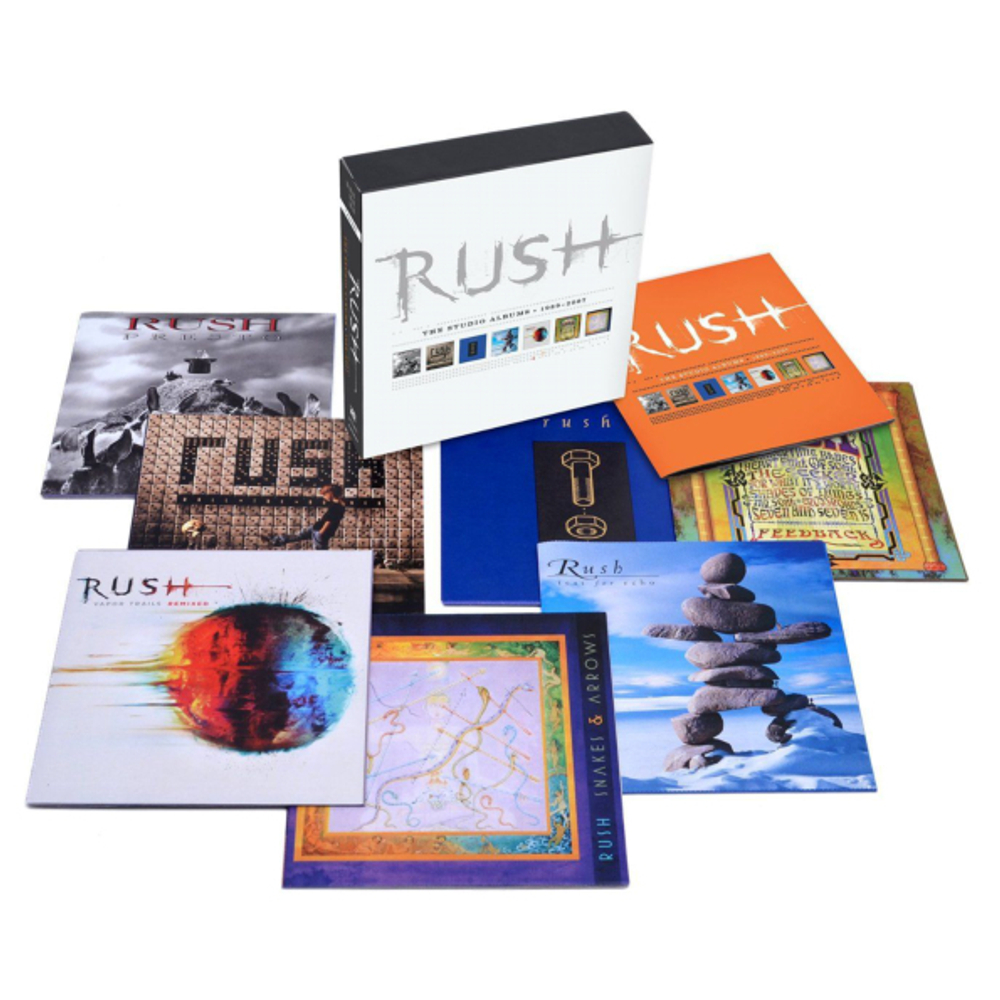 RUSH - THE STUDIO ALBUMS 1989-2007 [BOX SET] NEW CD 81227965082