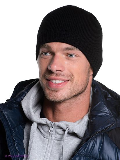 Шапка муж ШМ-839 широкая полоска