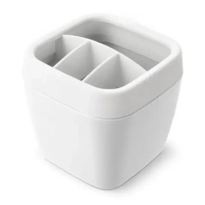 Органайзер для зубных щеток Эллиса белый С315БЕЛ (комплект 18 шт)