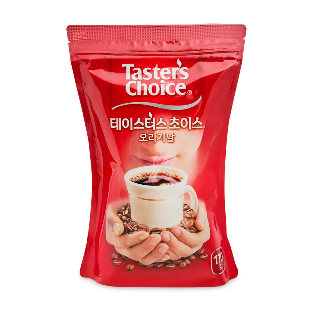 Кофе растворимый Taster’s Choice Original, 170 г, пакет
