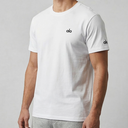 Футболка Alo Yoga #1 • Белый
