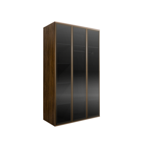 Шкаф 3-х дв. (3 двери стекло)