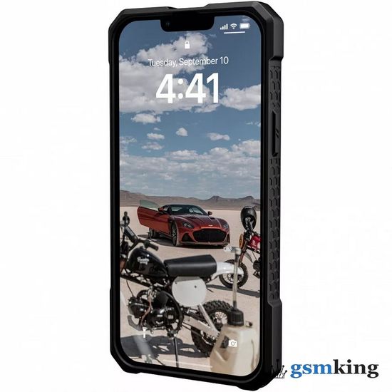 UAG Monarch Kevlar® Series Case with MagSafe for Apple iPhone 14 Plus Kevlar Black (Чёрный) 114029113940