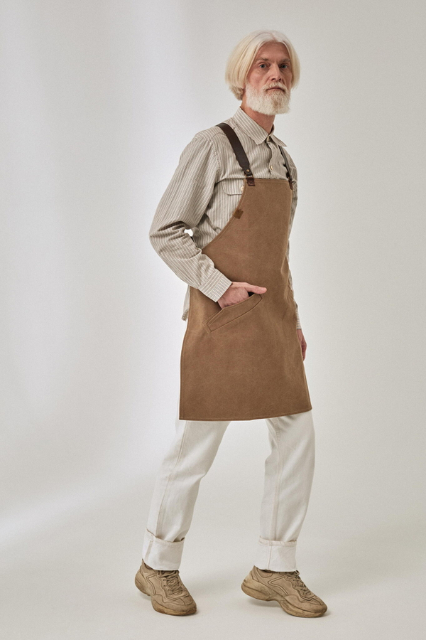 Фартук для бара "Russian barista"