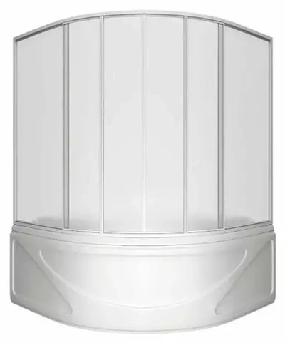 Акриловая ванна Bas Хатива 143х143 без слива-перелива