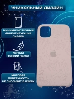 Силиконовый противоударный чехол на iPhone 13 pro