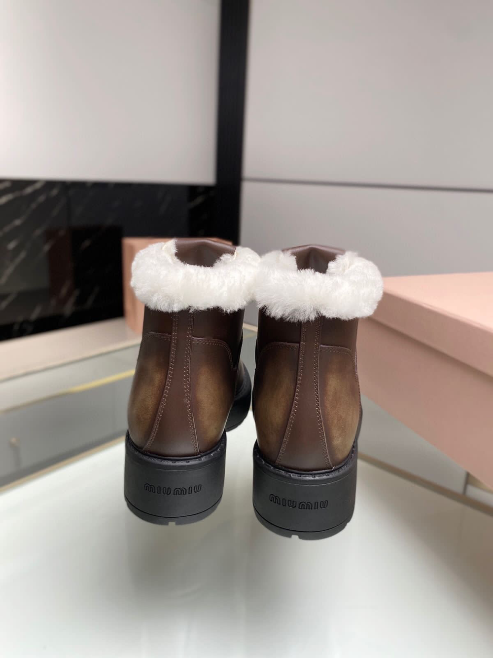 Ботинки Miu Miu