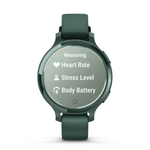 Умные часы Garmin Lily 2 Active цвета Jasper с зеленым силиконовым ремешком