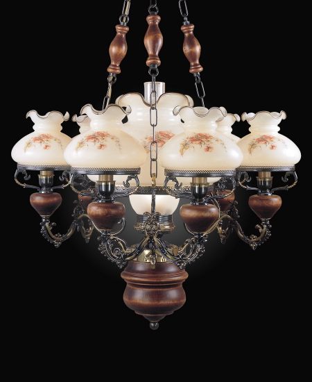 Подвесная люстра Reccagni Angelo L.636/6+1