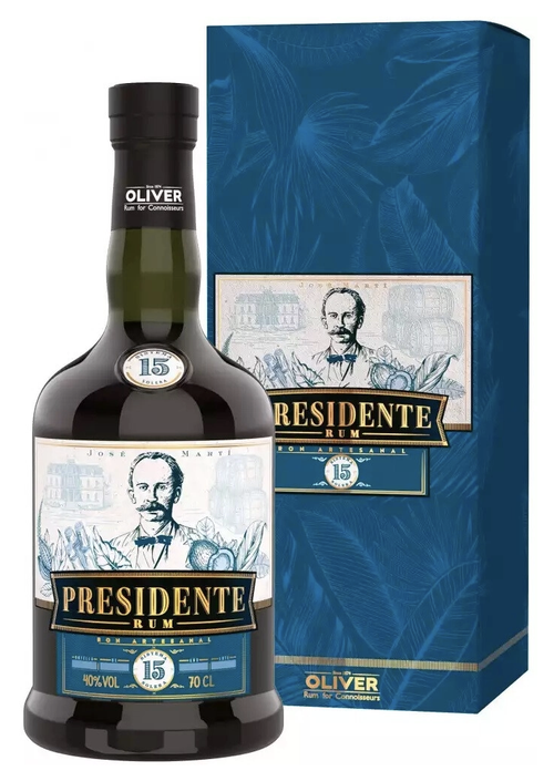 Ром Presidente 15 Anos, 0.7 л