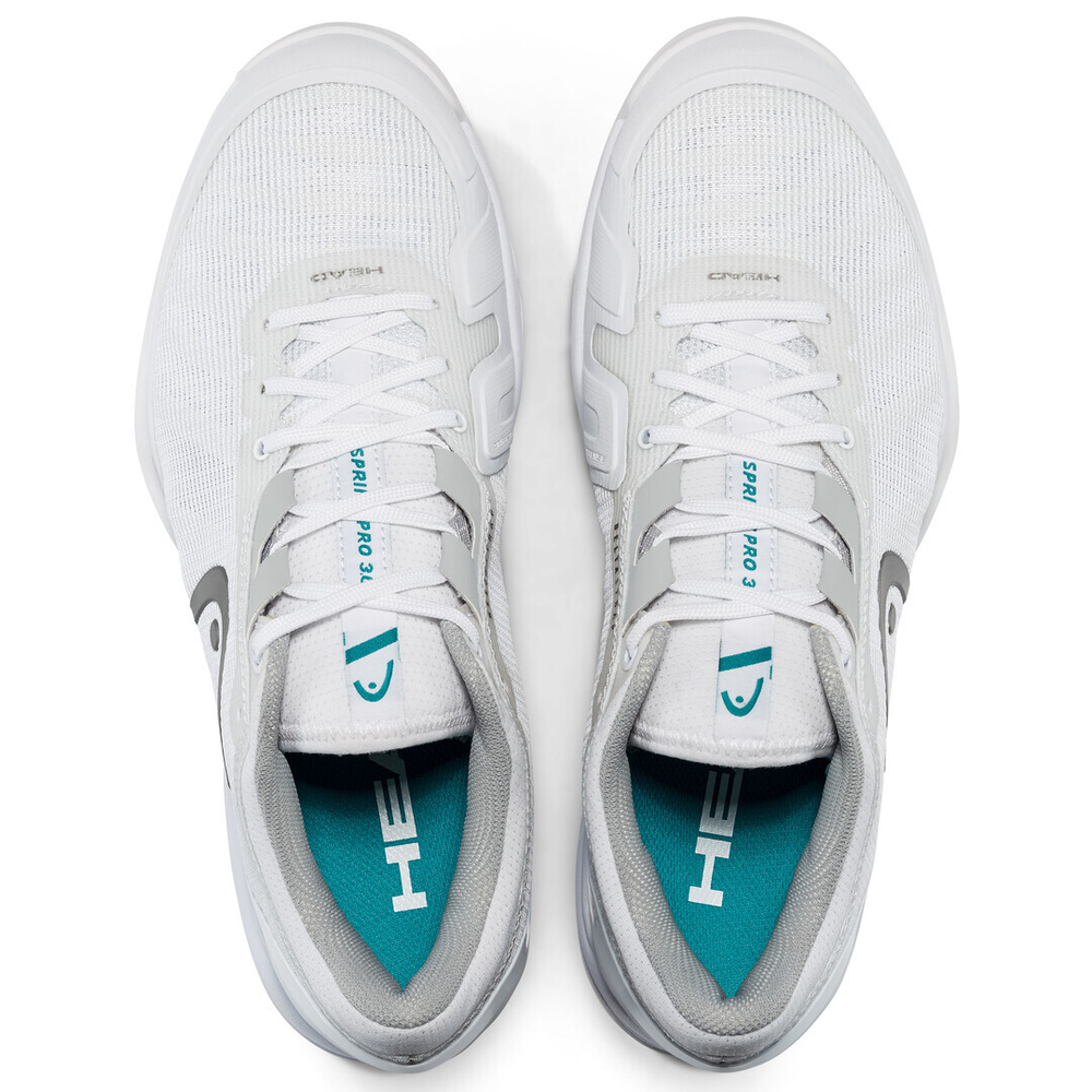 Женские Кроссовки теннисные Head Sprint Pro 3.0 Grass - white/grey