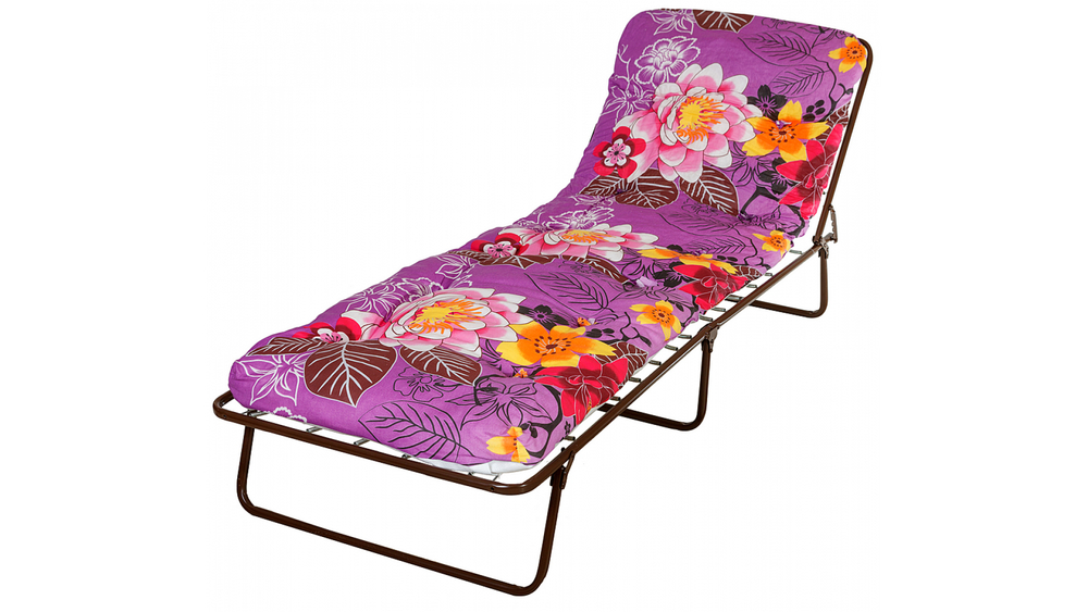 Кровать раскладная Стефания мягкая крошка арт.с88а (цвет ткани серый рис.одуванчик (2шт/уп пакет)