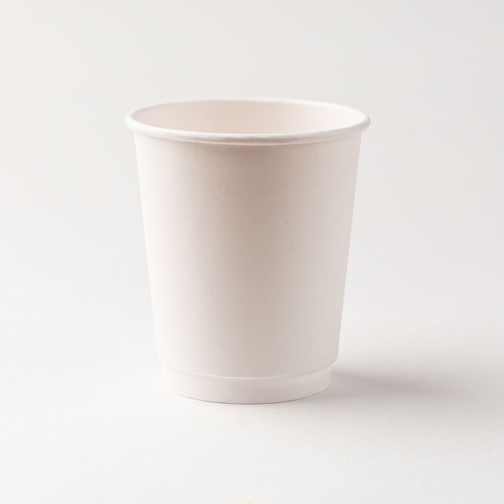 Стакан бум 250мл 2-Х СЛОЙНЫЙ (20шт/500) d-80 БЕЛЫЙ