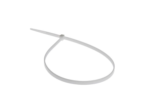 Хомуты нейлоновые белый 250х4,8мм (100шт/уп)