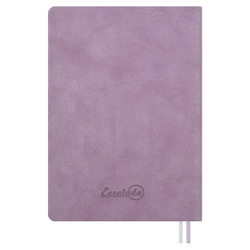 Ежедневник датированный 2026 ESCALADA, #ДУМАЙ КАК МИЛЛИАРДЕР, А6+, 176 л., арт. 70296/ 20 ТИВОЛ ГЛОСС СИРЕНЕВЫЙ (кожзам: 126x174 мм, твёрдый переплёт, запаянный край, материал обложки: искусственная кожа "Тиволи глосс"; декор: блинтовое тиснение; спо