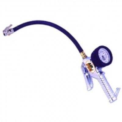 Шланг подкачки колес (18 м) с манометром и пистолетом