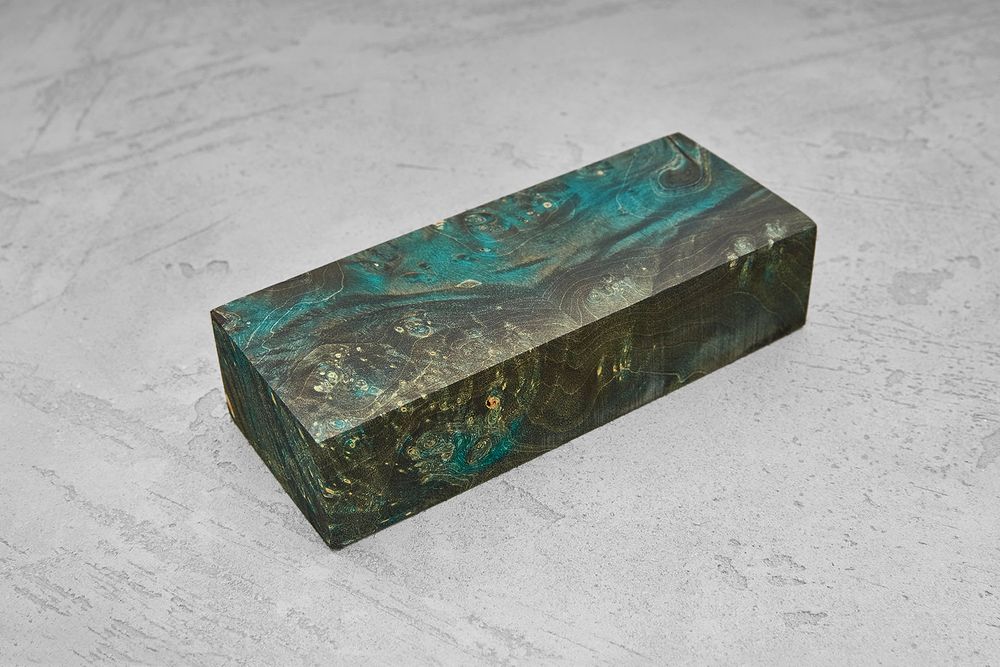 Кап клёна стабилизированный двухцветный Т50