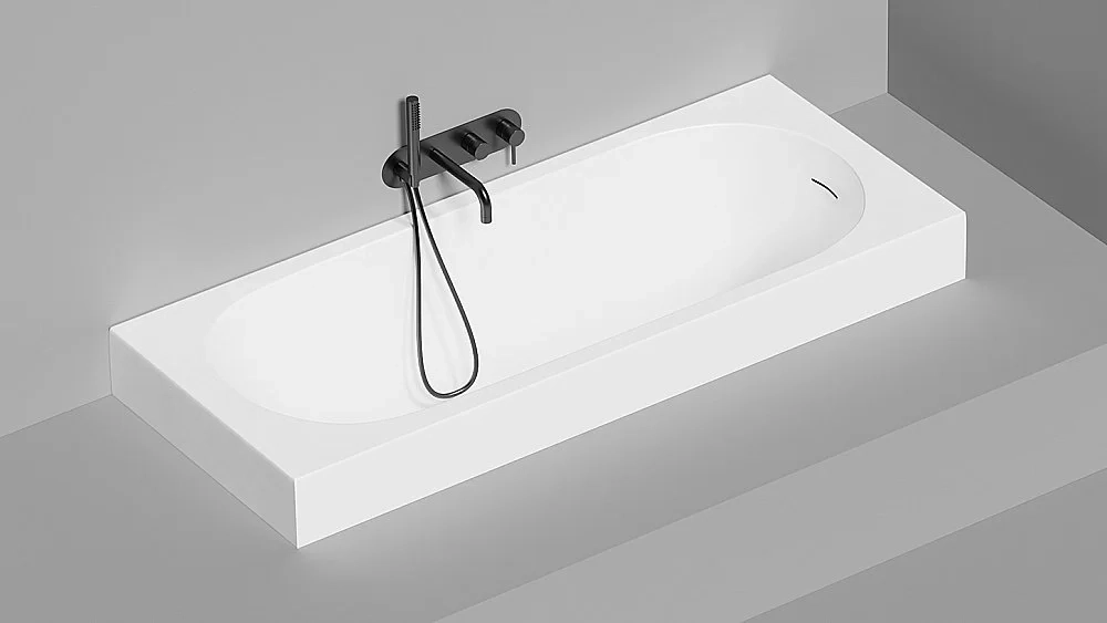 Ванна Salini Ornella Kit S-Sense 170х70 102413M белая матовая