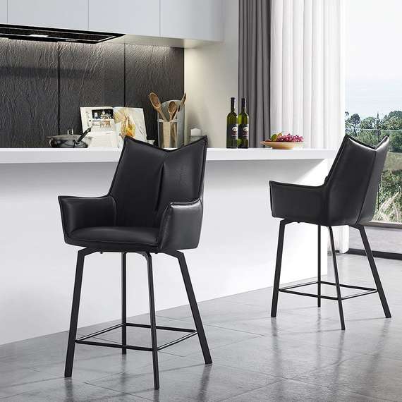 Полубарный стул Soho черный | Купить в Hallberg.ru