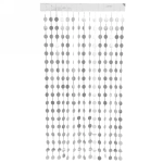 Занавес фольгированный «Шар» ш1м, в1.9м (глянец), серебро