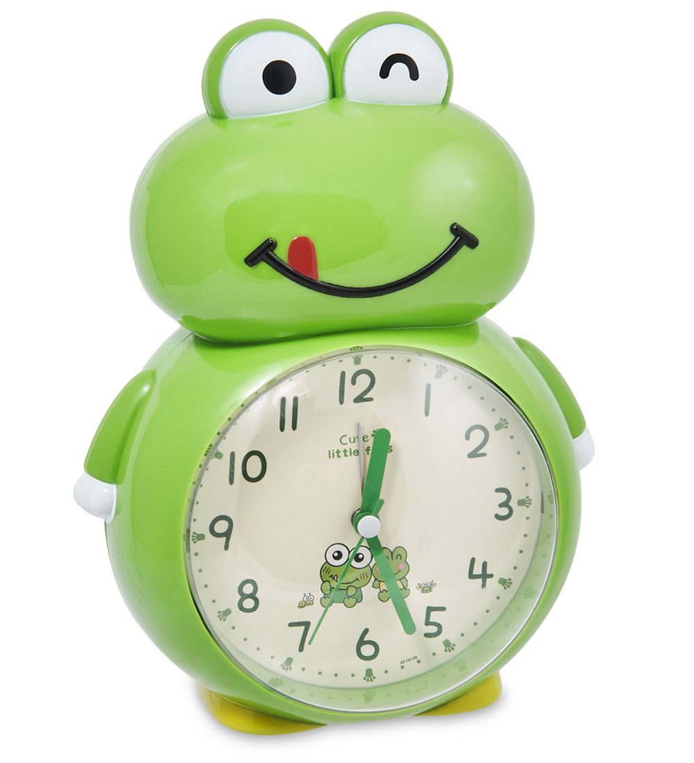GAEM Art CL-06/1 Будильник «Лягушка» зеленый
