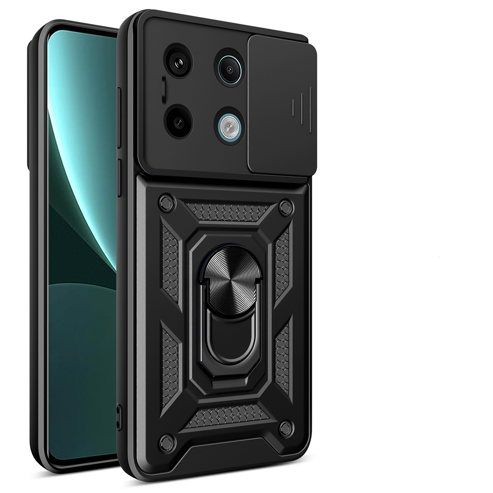 Чехол с кольцом Bumper Case для Poco X6