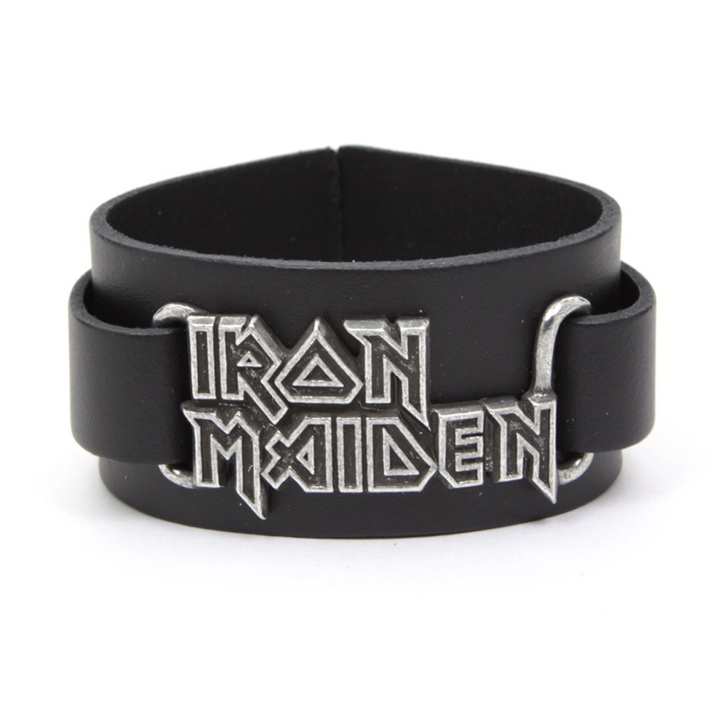 Браслет кожаный Iron Maiden