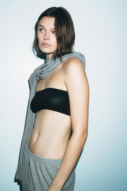 ZARA БРАЛЕТТ БАНДО, ЧЕРНЫЙ