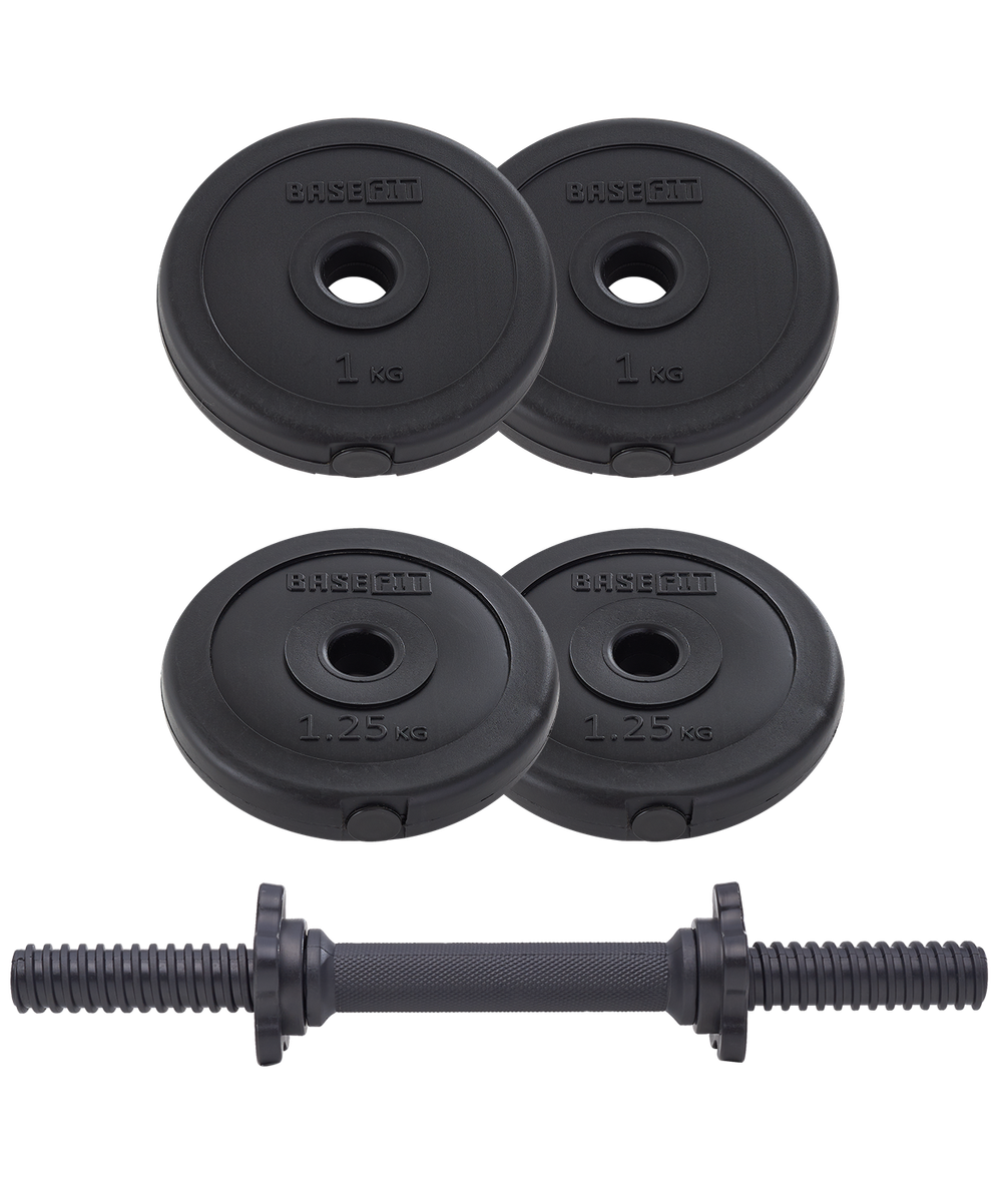 Гантель разборная пластиковая в коробке DB-717, 5 кг