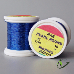 HENDS Люрекс Pearl Round Ribbing Tinsel 11 Yds