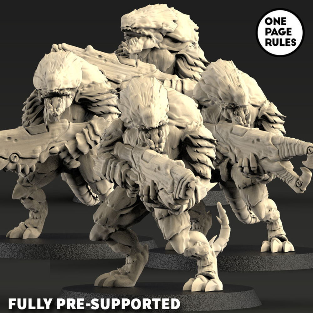 Xenos Armies Tyranids Termagant Brood 1 шт. миниатюра для dnd, днд, pathfinder, фентези, Настольная игра, НРИ, Варгейм, РПГ