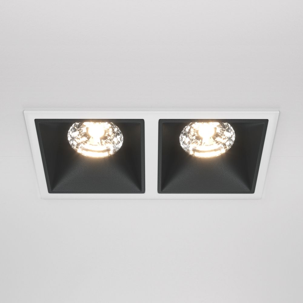 Модульный встраиваемый светодиодный светильник Maytoni Alfa LED DL043-02-15W3K-SQ-WB