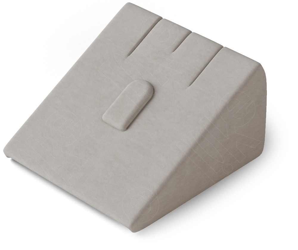 Вкладыш 03/стойка/для гарнитура/2 прорези/язычок/прорезь для нитки