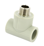 Тройник комбинированный FV-Plast 20x1/2" наружная резьба