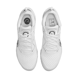 Мужские кроссовки теннисные Nike Zoom Court Pro - белый, черный