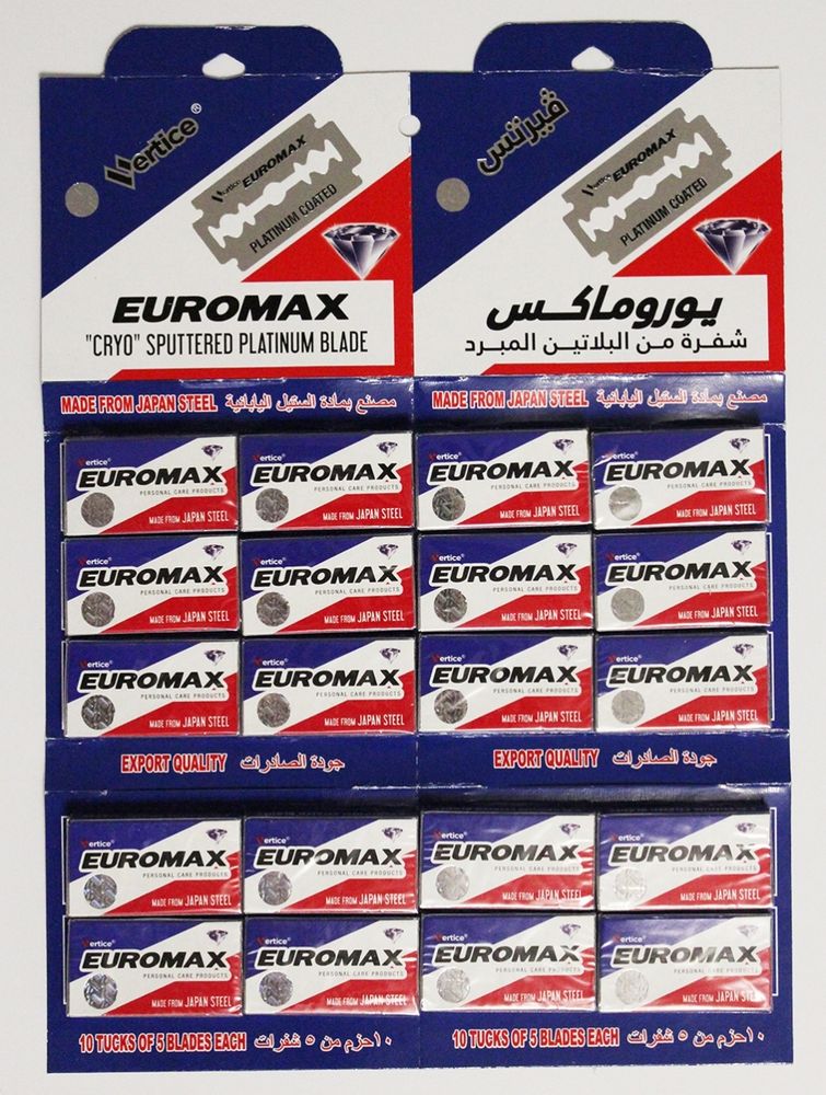 Euromax Лезвия EuroMax Platinum Coated 20х5 шт