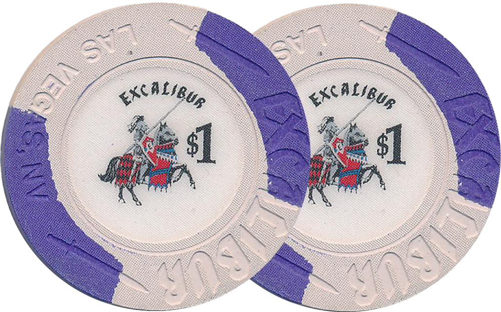 Excalibur Casino $1 Chip