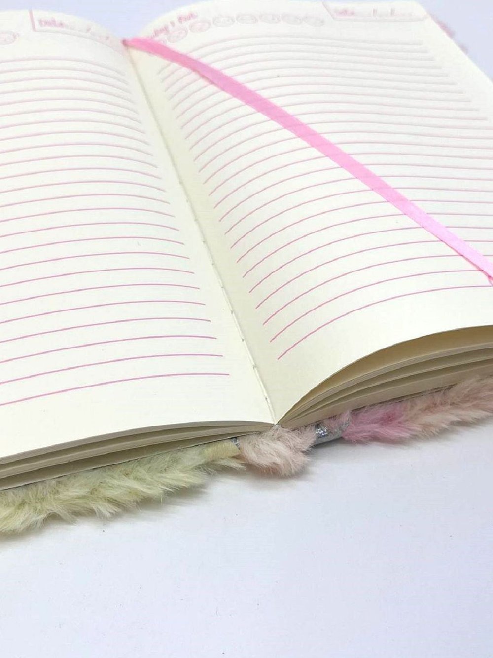 Блокнот А5 в линейку 80 л пушистый (55358)