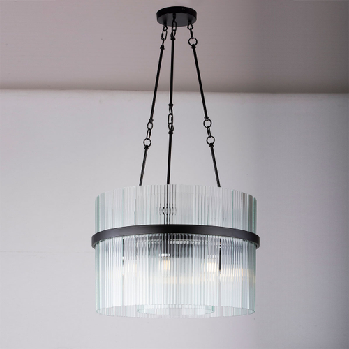 Люстра MD2313-8A matt black