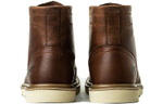 CAT Chronicle Collection Leather Short Outdoor Boots Men"s Brown