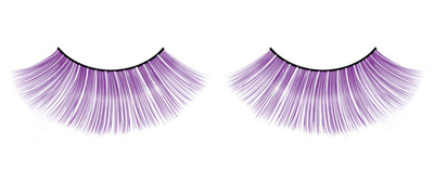 Длинные фиолетовые ресницы Deluxe (Цвет: фиолетовый)