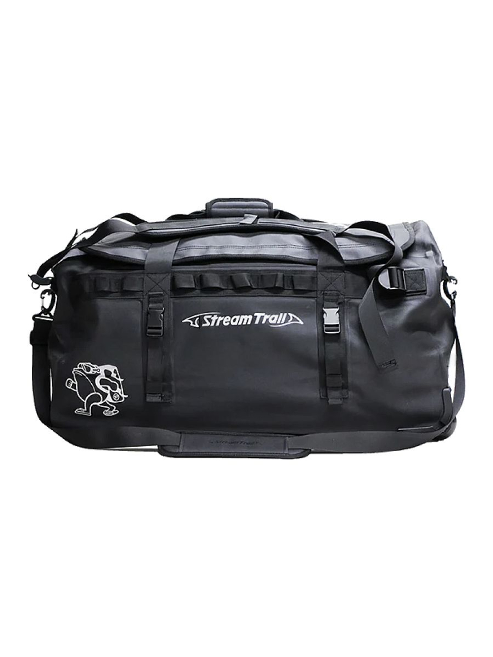 Сумка влагозащитная на колесах Stream Trail Shinano II Black/Yellow 95L