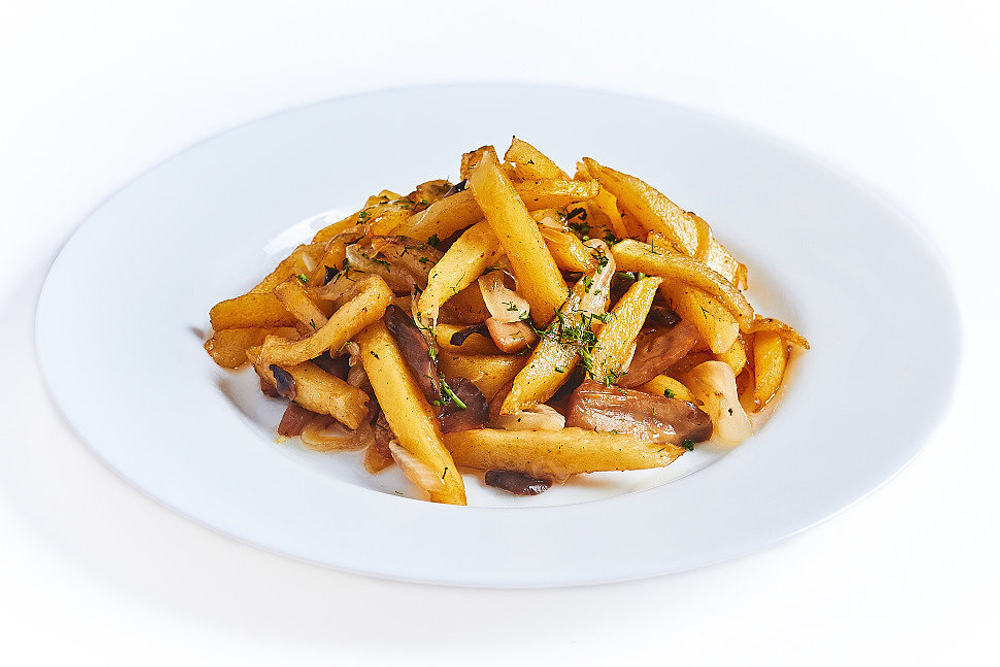 Картофель жаренный, 220гр.
