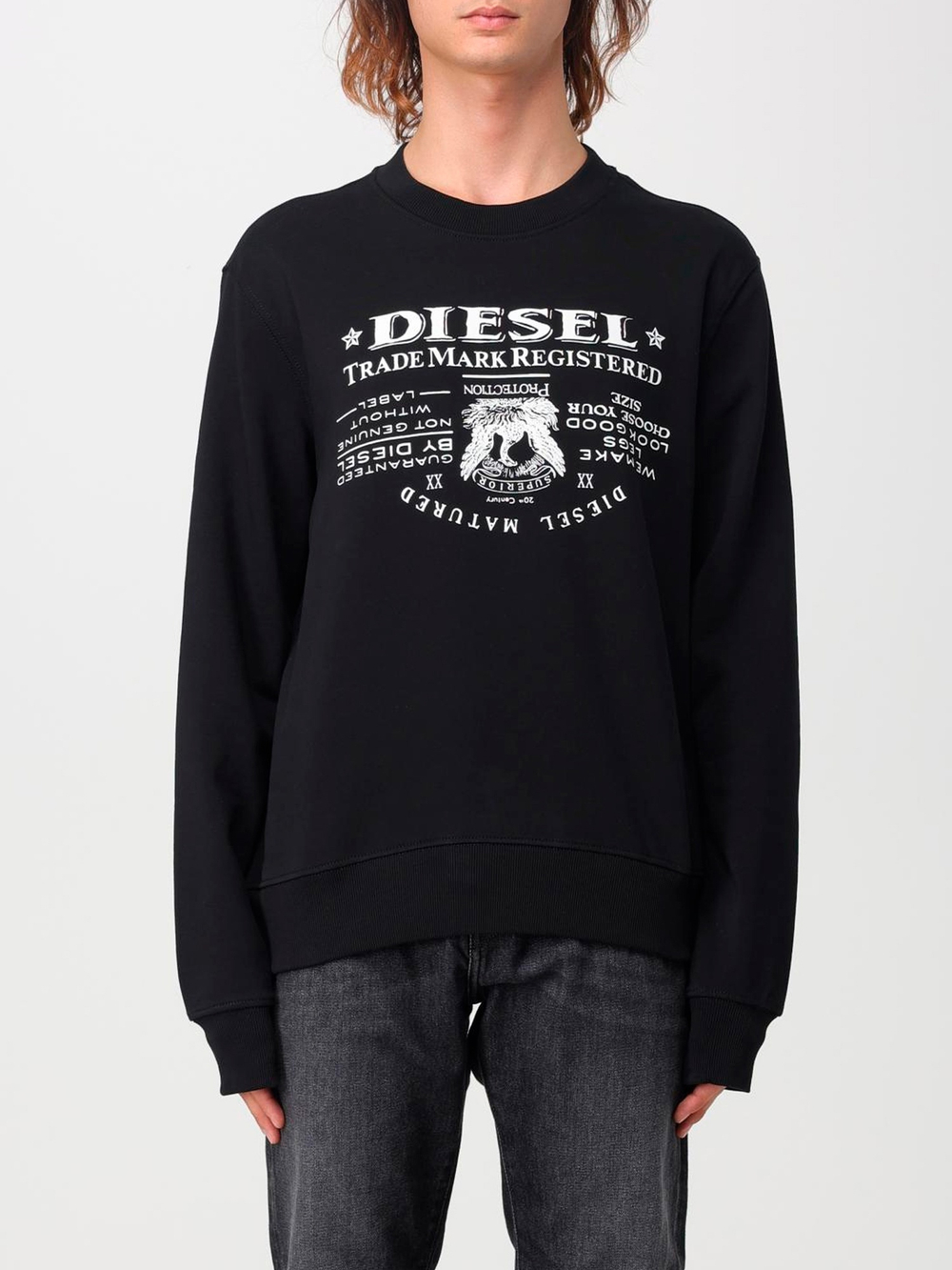 Свитшот Diesel S-GINN-L2 Black