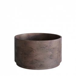Кашпо CYLINDER XL TAUPE CONCRETE D70 H45